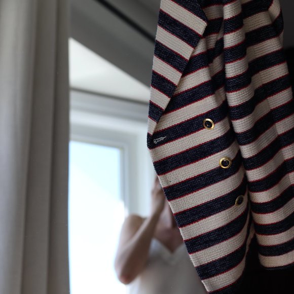 Classic striped blazer - Picture 6 of 7